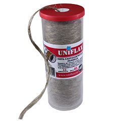 Лён сантехнический в тубе 40 г UNIFLAX 55 м