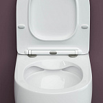 Унитаз подвесной Ceramica Nova Play CN3001 с микролифтом, безободковый Фото 2