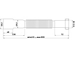 Гибкая труба 1 1/4"х40/50 К206 Фото 2