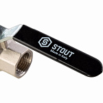 Кран шаровый 1/2" р. г/ш Stout Фото 4