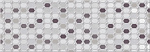 Декор Eletto Ceramica Malwiya Grey Geometria 24.2x70 Фото 1