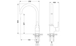 Смеситель Lemark Evitta LM0505C для кухонной мойки Фото 2