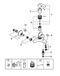 Смеситель для ванны Grohe Eurosmart New Фото 2