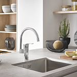Смеситель для кухни Grohe Eurosmart 2021 высокий излив  Фото 6