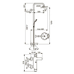 Душевая система Ideal Standard IdealRain ECO 1097АА Фото 6