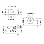 Унитаз подвесной Duravit DuraStyle с сиденьем микролифт Фото 7