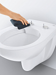 Унитаз подвесной Grohe Bau Ceramic безободковый с микролифтом  Фото 4