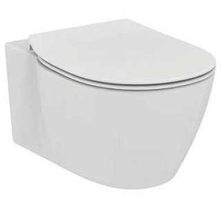 Унитаз подвесной Ideal Standard Connect AquaBlade + сиденье микролифт Фото 1