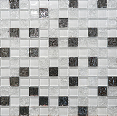 Мозаика Mosaic Glass White 30x30 Altacera