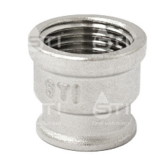 Муфта переходная STI 1" х 1/2" никелированная