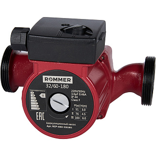 Насос циркуляционный ROMMER 32/60-180 Фото 1