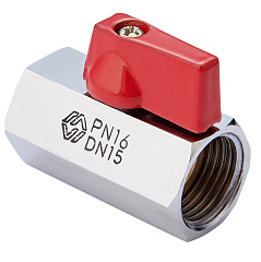 Кран шаровый мини 1/2" г/г MVI