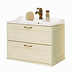 Тумба с раковиной Акватон "Леон 65" дуб бежевый Фото 1