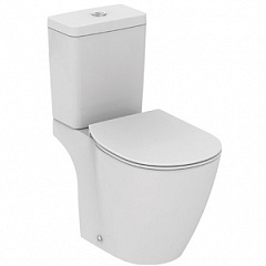 Унитаз-компакт Ideal Standard Connect AquaBlade Cube + тонкое сиденье микролифт