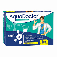 Коагулирующее средство в картушах AquaDoctor Superflock 1 кг