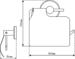 Держатель для туалетной бумаги BASIC BPH0100 Фото 2