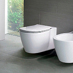 Унитаз подвесной Ideal Standard Connect AquaBlade + сиденье микролифт Фото 2