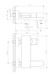 Смеситель для ванны RAGLO R31.30 Фото 4