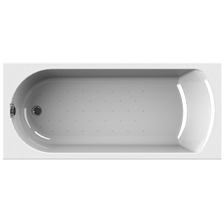 Ванна акриловая Радомир Аврора 170х70 (в компл. экран, каркас, слив-перелив) Фото 1