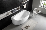 Ванна акриловая Azario Cambridge 180X88 пристенная (чаша, сифон, рама) Фото 3