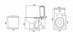 Унитаз-компакт Kolo Freja c сиденьем микролифт Фото 2
