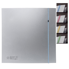 Вентилятор SILENT СZ 100 SILVER DESIGN (85 м.куб/ч)