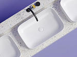 Раковина накладная Ceramicanova Element CN6053 белый глянцевый Фото 5