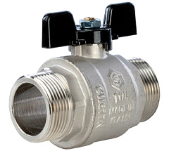 Кран шаровый 1 1/4" б. ш/ш Stout