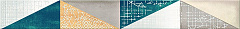 Бордюр Azori Eclipse Indigo Mix 6.2x50.5