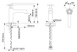 Смеситель для раковины BelBagno ROSO Фото 5