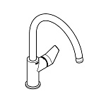 Смеситель Grohe Bau Edge NEW для кухни Фото 6