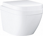Унитаз подвесной Grohe Euro Ceramic безободковый с микролифтом Фото 1