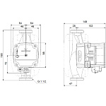 Насос циркуляционный Grundfos ALPHA1 L 25-40 180 Фото 3