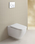 Унитаз подвесной BelBagno ALDINA безободковый с микролифтом Фото 2
