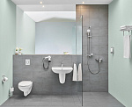 Унитаз подвесной Grohe Bau Ceramic безободковый с микролифтом  Фото 7