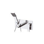 Смеситель для ванны Remer RR Q04 встраиваемый Серия Qubika Фото 1