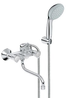 Смеситель для ванны Grohe Сosta S с душевым гарнитуром Фото 1