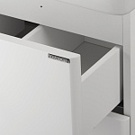 Тумба с раковиной подвесная Акватон Америна 60 белый глянец Фото 5