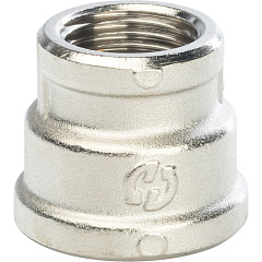 Муфта переход. 3/4х1/2" ник. Stout