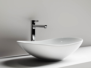 Умывальник чаша накладная Ceramicanova Element овальная 620*360*145мм Фото 1