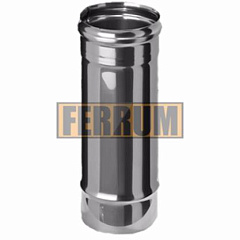 Труба Ferrum 0,5м (430/0,5 мм) Ф120