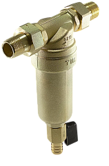 Фильтр промывной без манометра, металлическая колба 1/2" TIM, JH-1003