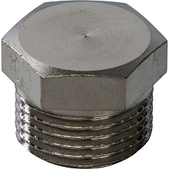 Заглушка в трубу 3/8" ник. Stout