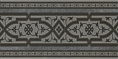 Подступенок Koblenz Stellstufe mit Dekor Anthrazit 15.5x31 SDS