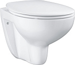 Унитаз подвесной Grohe Bau Ceramic безободковый с микролифтом  Фото 1