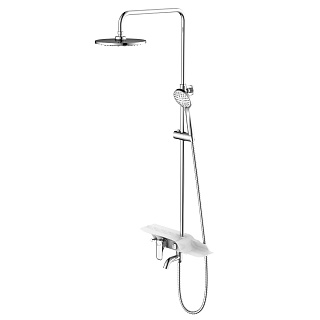 Душевая система Lemark Tropic LM7003C смеситель с изливом Фото 1