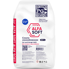 Смола ионообменная ALFASOFT (Токем-153) (25л, 20кг)