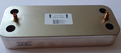 Теплообменник ГВС 12 пластин 205x166 мм (для Protherm Гепард Н-RU)