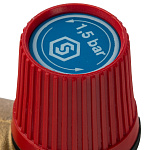 Клапан предохранительный 15х1/2" (1,5 бар) Stout Фото 2