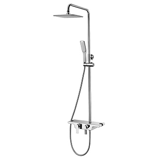 Душевая система Lemark Tropic LM7006C смеситель с изливом Фото 1